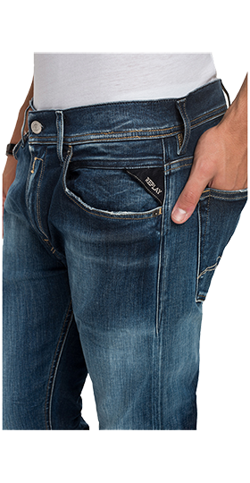 JONDRILL 11.5oz  Hyperflex-bio ディープブルー スーパーストレッチデニム 詳細画像